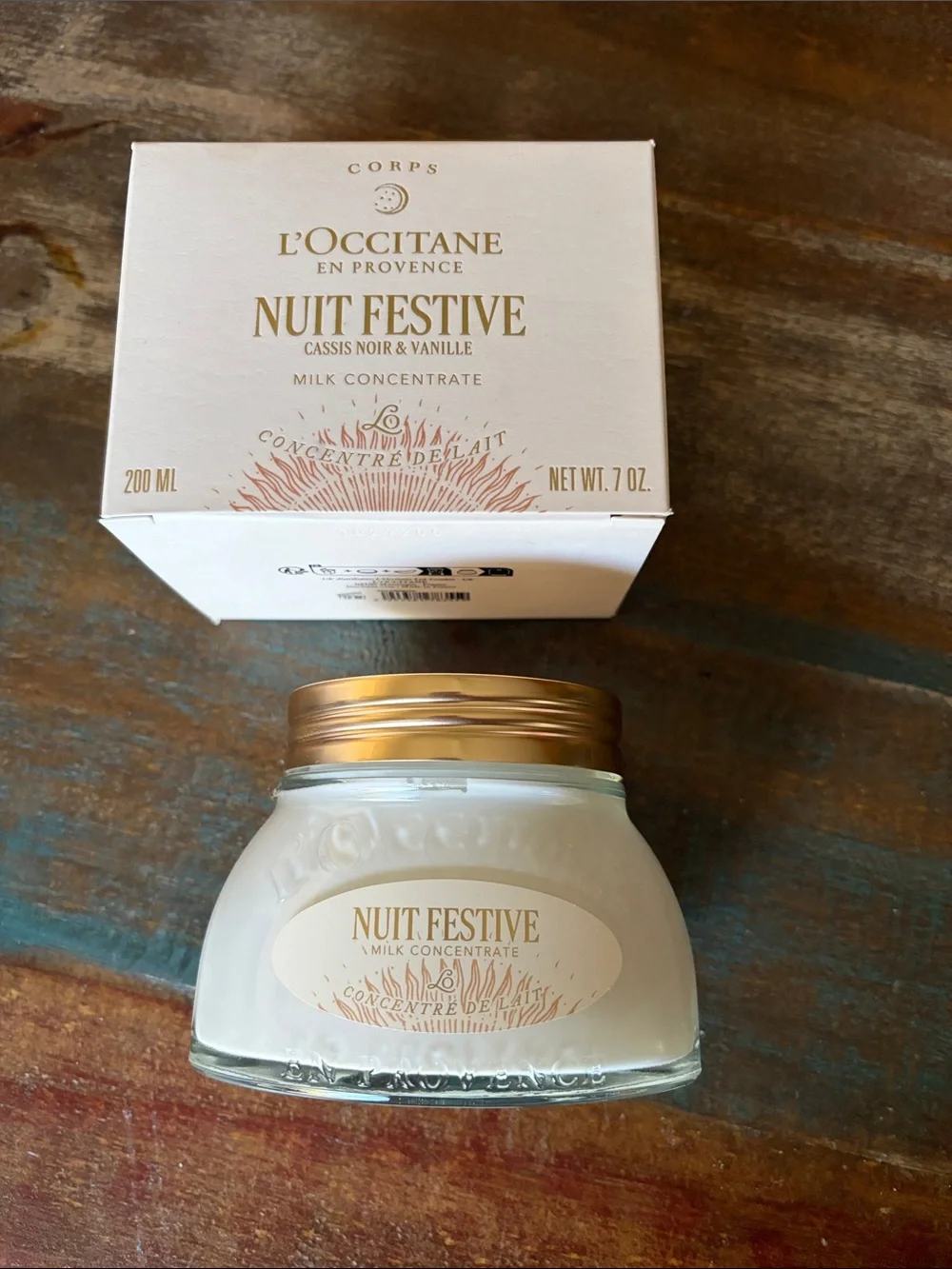 New L'OCCITANE Nuit Festive Milk Concentrate (7 oz)
